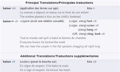 il baise une française|Learn How to Use the French Word Baiser .